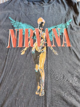 Camiseta Nirvana Talla Única