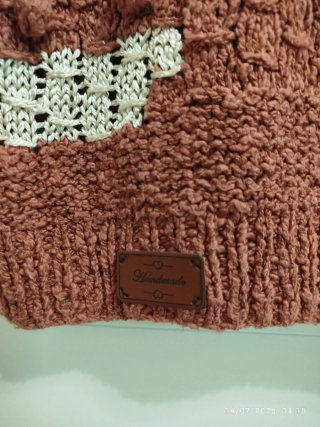 Chaleco de punto calado Talla M/38