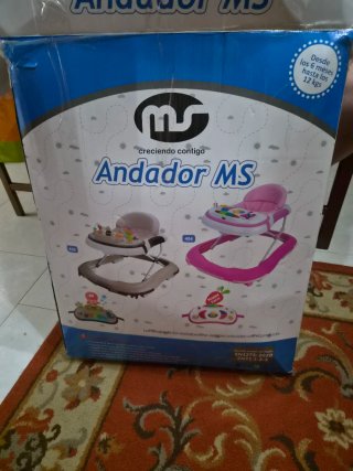 Andador bebé antivuelco