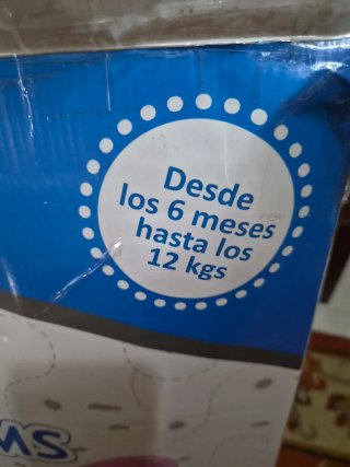 Andador bebé antivuelco