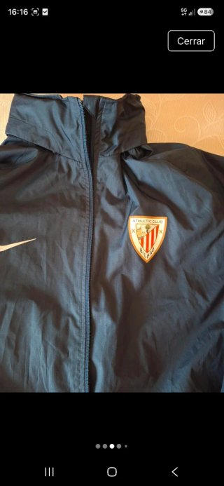 Chubasquero Athletic Club Nike Vintage Azul
