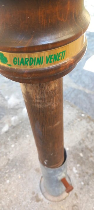 Ombrellone da giardino beige