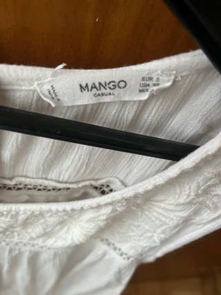Blusa sin mangas Mango S