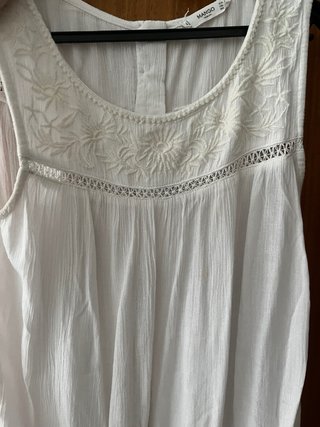 Blusa sin mangas Mango S