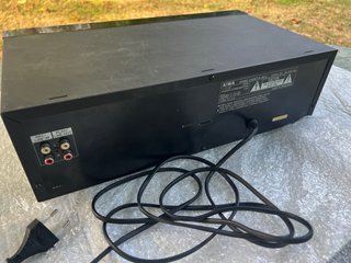 Platina Doble Technics AD-WX515 Negra