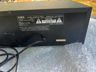 Platina Doble Technics AD-WX515 Negra