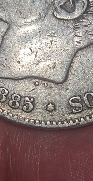 Moneda Alfonso XII 1885 Plata