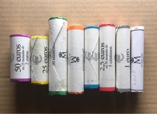 Set di monete in capsule Spagna 2015-2018