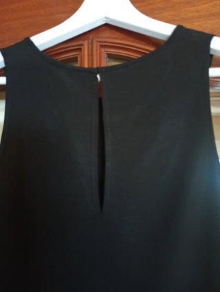 Top Stradivarius Negro Talla S
