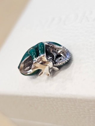 Charm Pandora Pascal Enredados Disney Verde