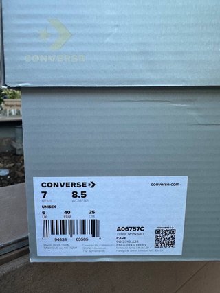 Rick Owens x Converse Turbowpn Beige Talla 40