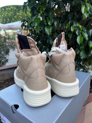 Rick Owens x Converse Turbowpn Beige Talla 40