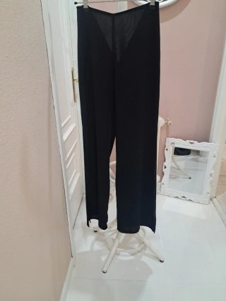 Pantalón gasa vestir talla 36 con aberturas