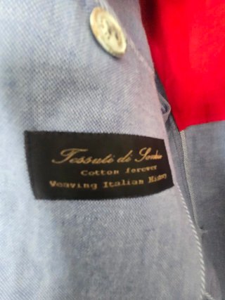 Chaqueta Verano Hombre Azul