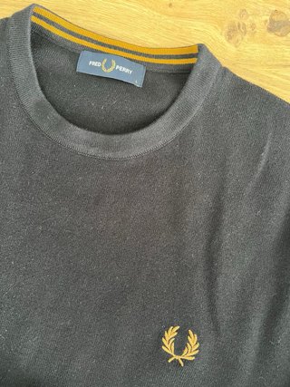 Jersey Fred Perry Azul Marino Talla L