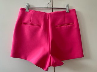 Falda pantalón corta ZARA rosa