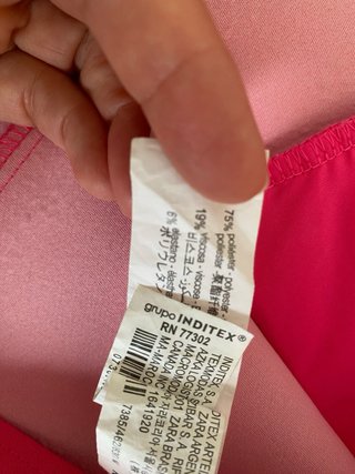 Falda pantalón corta ZARA rosa
