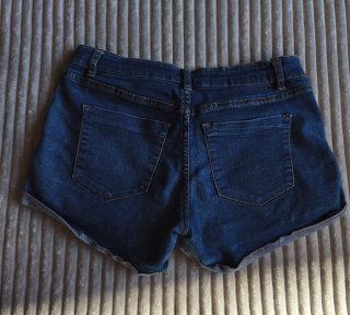 Pantalones cortos vaqueros Kiabi azules