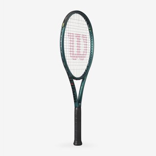 Raqueta de tenis Adulto - WILSON BLADE 100L V9 verde oscuro