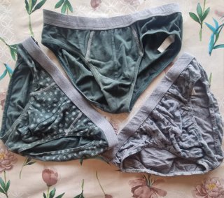 OVS 3 Slip sport taglia S grigio/verde