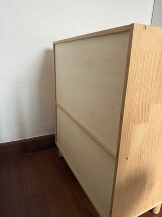 Mueble infantil de almacenaje de madera Sklum