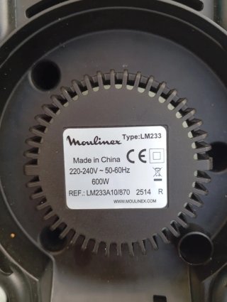 Vaso Batidora Moulinex Faciclic 600W