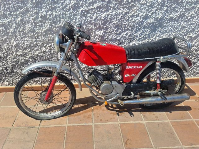 Puch Gacela 49 Roja y Plata