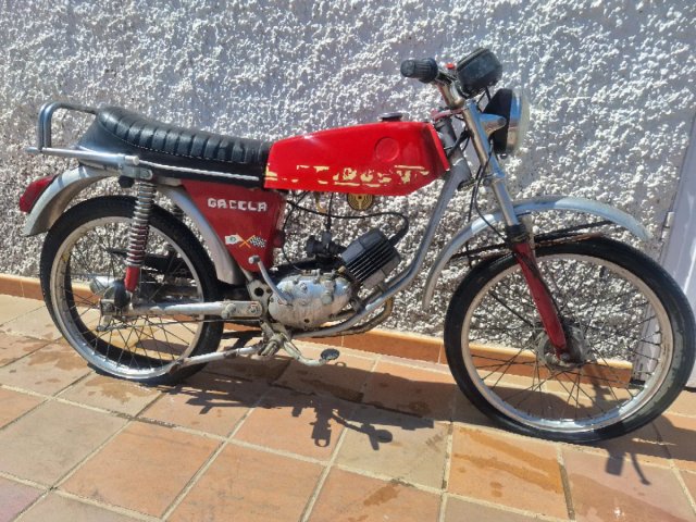 Puch Gacela 49 Roja y Plata