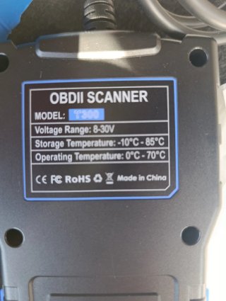 Scanner OBDII ALLMETER modello T300