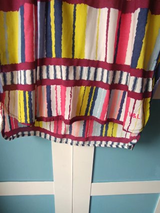 Vestido V&L Multicolor Talla 5