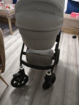 Carrito Bebé 3 en 1 Gris