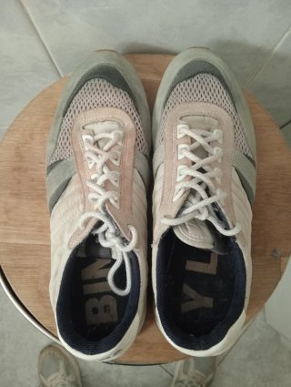 Zapatillas Bimba y Lola Beige,gris,