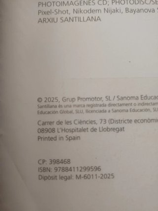 Libro Matemàtiques 1 ESO Construint mons. Santilla