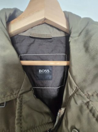 Chamarra Hugo Boss Talla 50 Verde Oliva