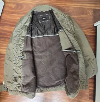 Chamarra Hugo Boss Talla 50 Verde Oliva