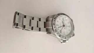 Rolex Explorer II - Reloj de Plata y Blanco