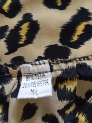 Vestido de verano estampado leopardo
