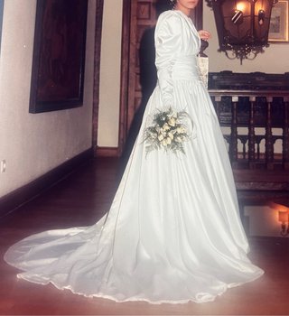 Vestido de Novia Vintage Pronovias Blanco