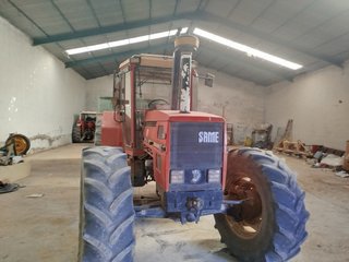 Tractor SAME Laser 130 4x4 con cabina y papeles