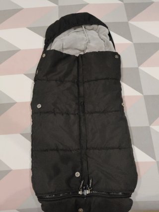 Saco para carrito de bebé negro