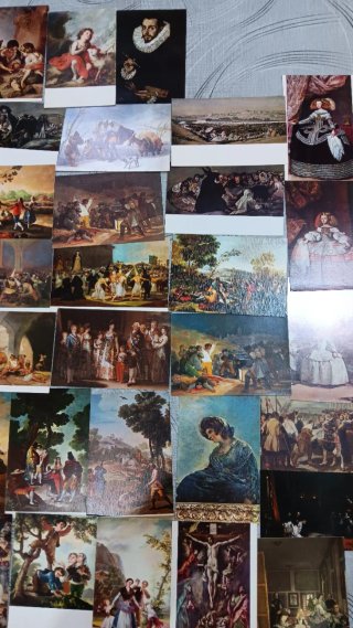 43 Cartoline: Dipinti di Goya, El Greco, Murillo