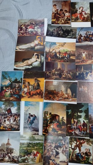 43 Cartoline: Dipinti di Goya, El Greco, Murillo