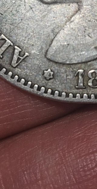 Moneda Alfonso XIII 1891 Plata