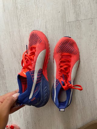 Zapatillas Puma Talla 38 Azul Naranja