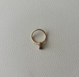 Anillo Tous Oso Cuarzo Ahumado Talla: 10