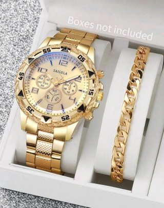 Reloj  Dorado para Hombre