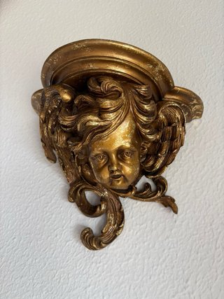 2 Ménsulas antiguas decorativas. No hago envío