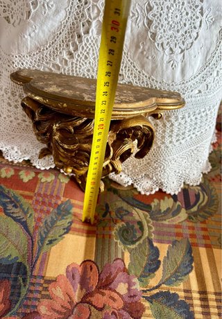 2 Ménsulas antiguas decorativas. No hago envío
