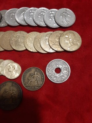 Vecchie Monete Francesi da Collezione