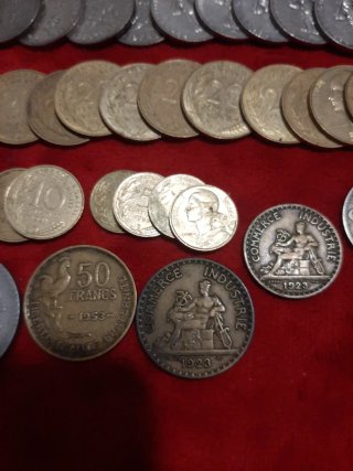Vecchie Monete Francesi da Collezione